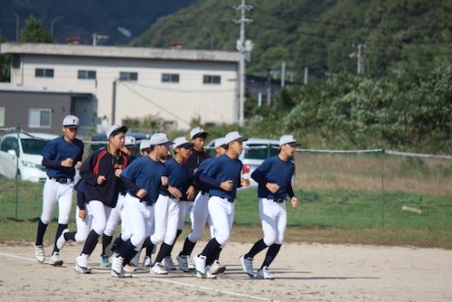 練習試合 福山東vs呉昭和リトルシニア